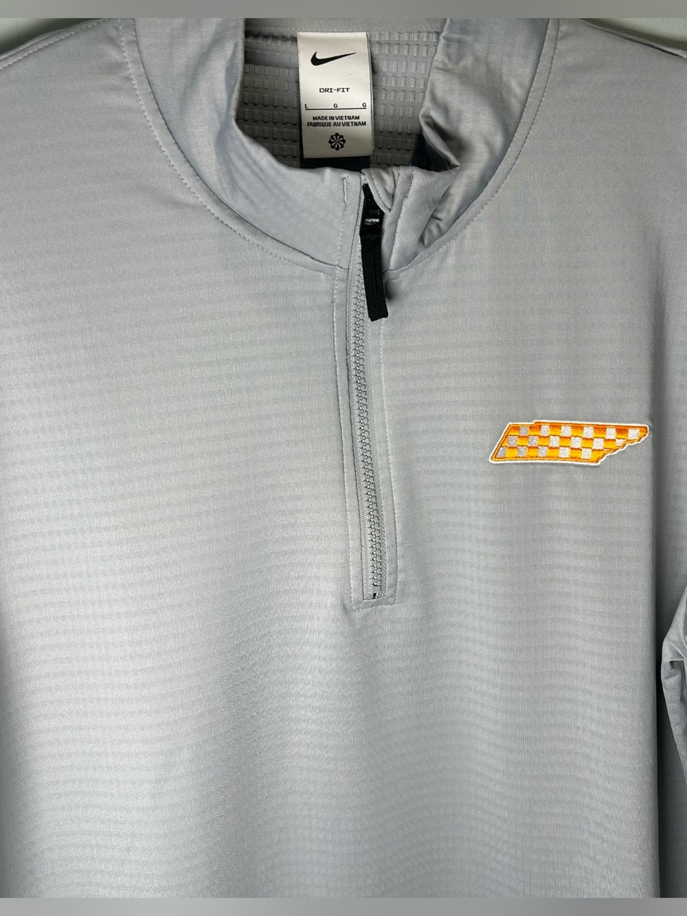 Nike Men’s Dri-FIT Victory Tennessee Vols 1/4 Zip Long Sleeve Shirt - Picture 3 of 14